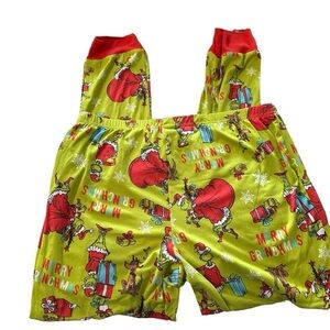 The Grinch women's size medium green pajama pants